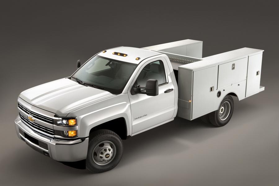 Chevrolet Silverado 3500 HD CNG Utility Service Truck '2015
